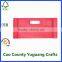 nested wood orange crates with handles pink coloured decorative wooden crates