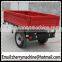 hydraulic dump cheap farm trailer tractor tipper trailer