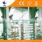 Mini production rice bran oil refining mill with Qi'e machinery