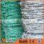 Hot dipped Galvanized/Stainless steel Double Twist Barbed wire weight per meter
