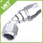 Durable Using Anodized AN10 cutter style swivel hose ends