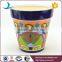 YSfp0007-02 Hand print ceramic standing flower pot rack for garden