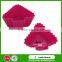 food grade Heart-shaped lace silicone silicone cup cake mold