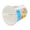 IML Food Grade Thin Wall Plastic Yoghurt Pot Christmas Decorations Packaging Cups