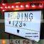 cinema sign with animated arrow