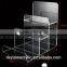 Elegant Transparent Acrylic Wallet Display Stand 4 Layer