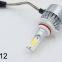 led headlight C6 9012 cob 30W/Bulb(60W/Set) 6400lm/set(3200lm/b LED COB H7 LED Headlight Bulbs Hi/Lo