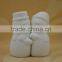 High white ceramic salt and pepper shaker with christmas decoation porcelain