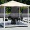 Garden treasure outdoor dining set with marble top table and rattan chairs