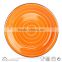 Colorful Handprinting Ceramic Round Plate cheap stoneware dinner plate