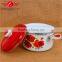 Wholesale non-stick enamel turkish cookware set / cooking pot set 18-26cm