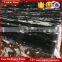 90 degree China nero portoro black marble countertop