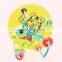 2015 Hot Children Baby Colorful plastic Mini Around Beads Educational Game Toy