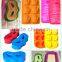Food grade silicon bakeware 6 cavity Cup cake mold, cup cake maker