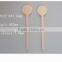 eco-friendly disposable birch wooden drink stirrer