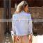 Custom Made Embroidery Denim Jacket Women