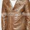 Brown Leather Motorbike Jacket