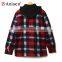 manufacturers in china plaids men stock polar fleece promotion jacket