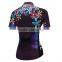 Professional custom lady bicycle women wear best cool design female cycling jersey with lower collar