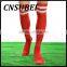 Women Men Unisex Athletic Stripe Sports Soccer Football Running Knee High Tube Socks