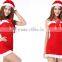 stock christmas women lady fleece sexy pajamas