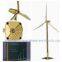 Die Cast Zinc Alloy Metal Decorative Wind Turbine Model