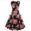 Onen 2017 Sleeveless Printed Summer Women Dresses