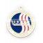 Metal High Relief Customized Sport Medal with Ribbon and Enamel Colors