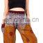 Rose Flower Boho Baggie Ginnie Yoga Aladin Thoursers Pants