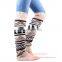 Bohemia Matching Colors Girls Autumn Winter High Socks