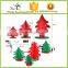 plain style 3d decorative felt christmas tree
