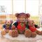 HI CE hottest custom best made toys stuffed animals lovely teddy bear plush toy with t-shirt