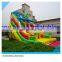 high quality giant inflatable slide for double lanes