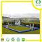 HI popular design indoor football field for sale, large inflatable football field without floor