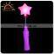 Custom hot selling festival accessories led flashing star shaped light sticks wholesale gifts for sale
