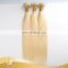 HotBeauty Real high quality Wholesale silky straight 613 blonde Russian bouncy hair extensions