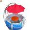 Popular Plastic Leisure Electric BBQ Donut Boat for Water Park and Family Party