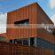 A588 Corten Steel Sculpture Building