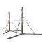 Tripod Military Antenna pneumatic telescopic mast