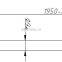 Rotary Type Mobile Antenna Vehicle Mounted Telescoping Mast 6 Metre