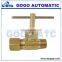 Bottom price High reflective ppr brass globe valve lever handle