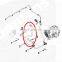5254438 5256390 5262207 5266208 5272516 5272517 FOTON CUMMINS ISF2.8 Engine Fuel Supply Tube