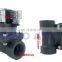 2 way UPVC solenoid valve FKM Seal 2 inch BSP Orifice 50mm normal close Sea water sewage weak acid and alkali PVC valve