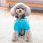 Dog Pet Winter Warm Clothes hoodie fur collar Overcoat four leg Down Jackets apparel