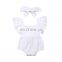 Baby Muslin Ruffle Jumpsuit Toddler Girl Clothes Romper Baby Bodysuit Cotton