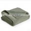 Super soft polyester warm flannel fleece throw blanket