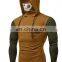 Turtleneck-Mask Skull Hooded Custom Logo Brand Tags New Unique Funny Pullover Solid Sweatshirt Blouse Tops Men's Hoodie