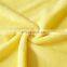 Flannel Solid Plush Shaggy Blanket Throw Lightweight Soft Microfiber yellow Blanket
