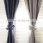 Good Quality Modern Luxury Cotton Linen Fabric Solid Colour Thicken Decorative Home Textile Blackout Curtain