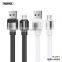 Remax 2020 Wholesale Hight Quality Black White Android Phone Charger micro/ lighting /Type C USB Cable